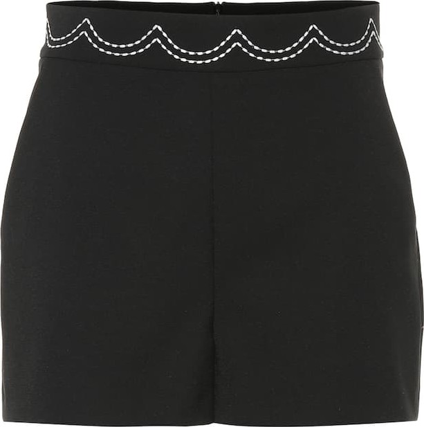 RED Valentino Scalloped shorts