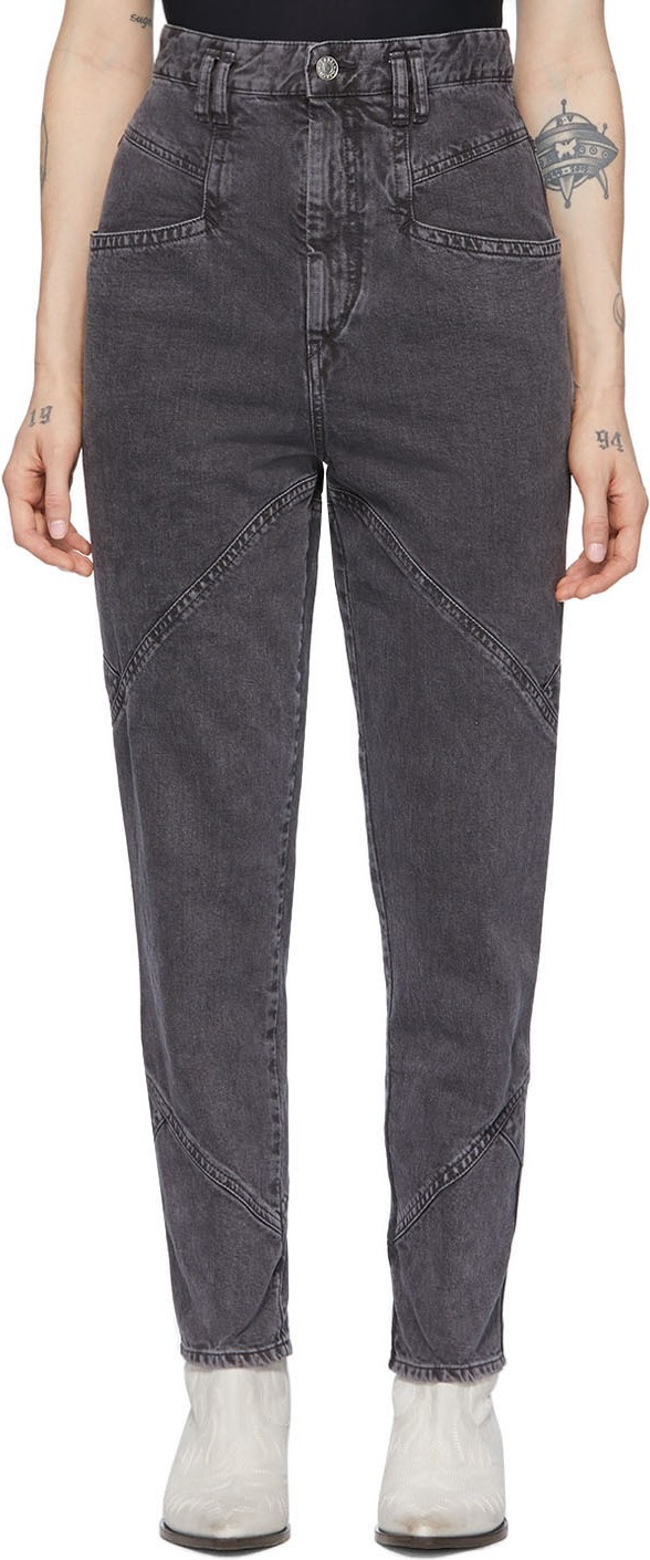 Isabel Marant Black Eloisa Jeans