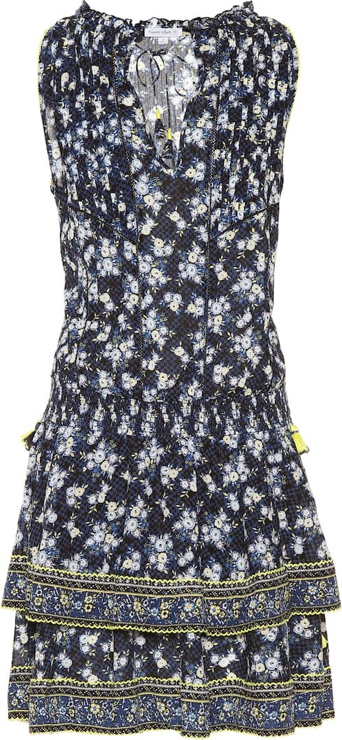 Poupette St Barth Amora printed minidress