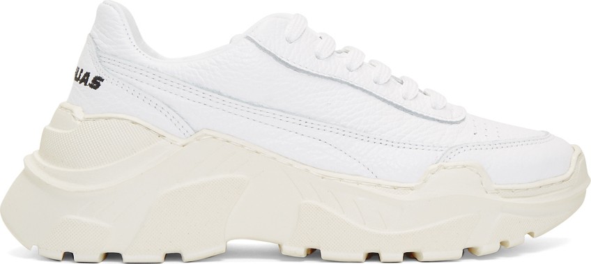 Joshua Sanders White Zenith Sneakers