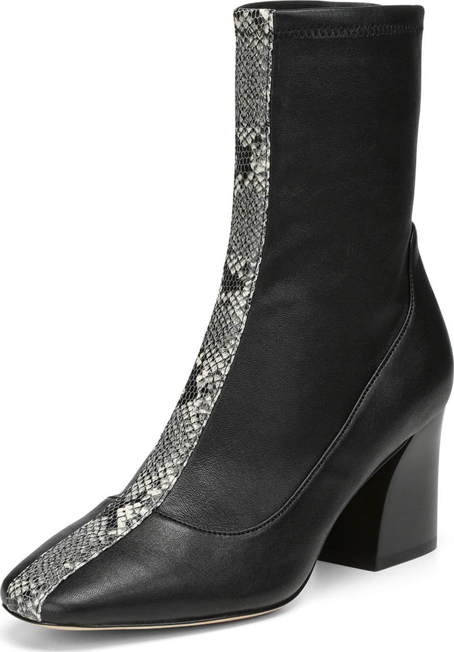 Donald J Pliner Gian Stretch-Leather Booties