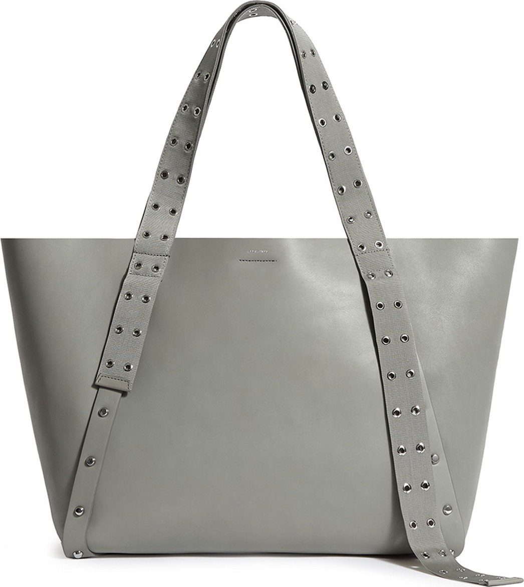 ALLSAINTS Kathi E/W Studded Leather Tote Bag