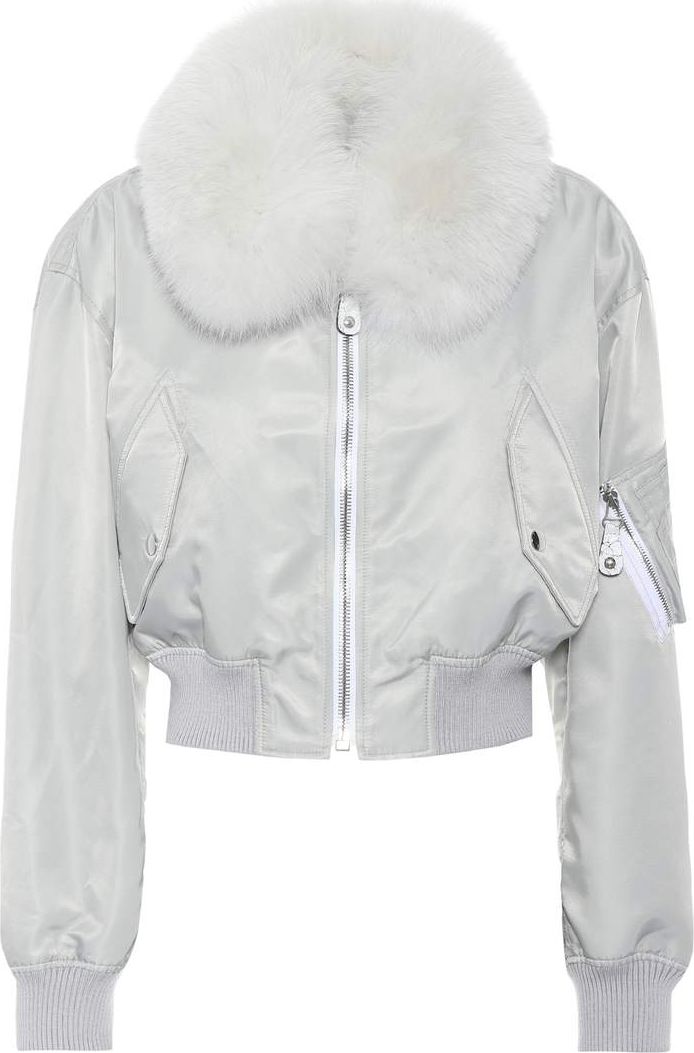 Army By Yves Salomon Fur-lined bomber jacket