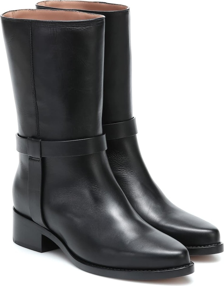 Legres Leather ankle boots