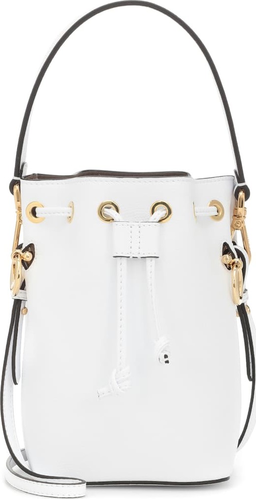 Fendi Mon Trésor Mini leather bucket bag
