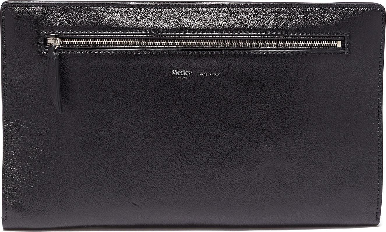 METIER 'Runaway I' buffalo leather envelope pouch