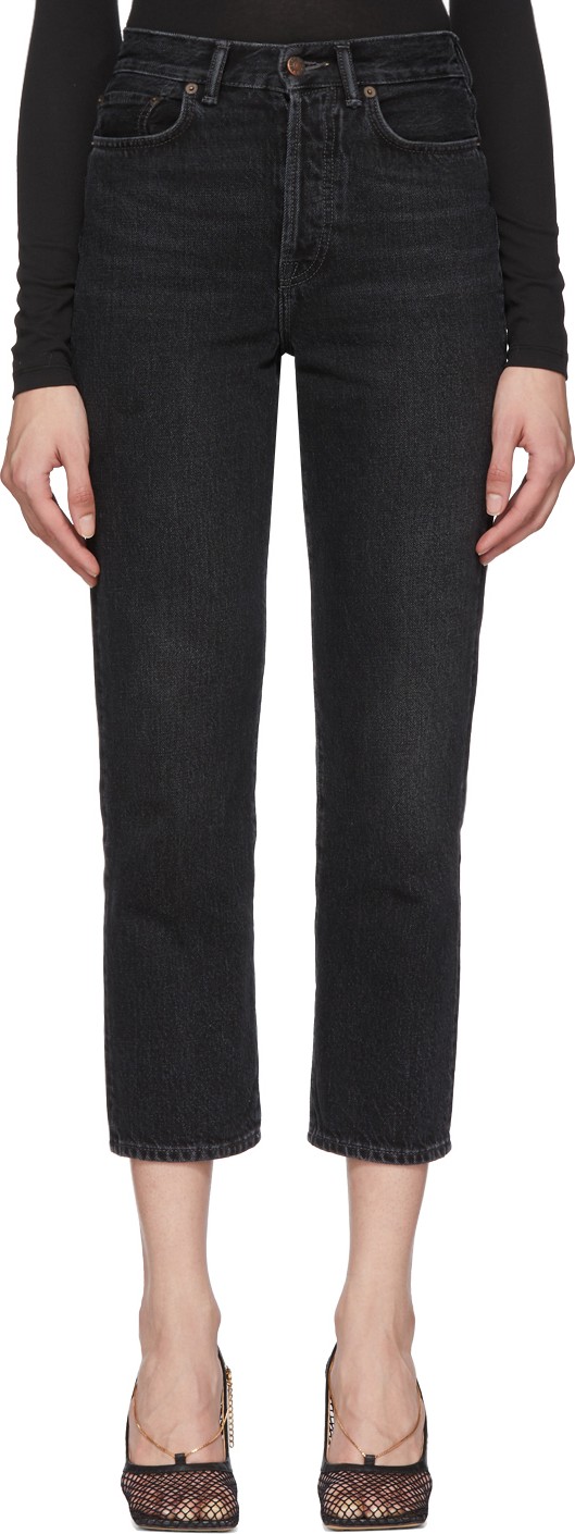 Acne Studios Black Blå Konst Mece Jeans