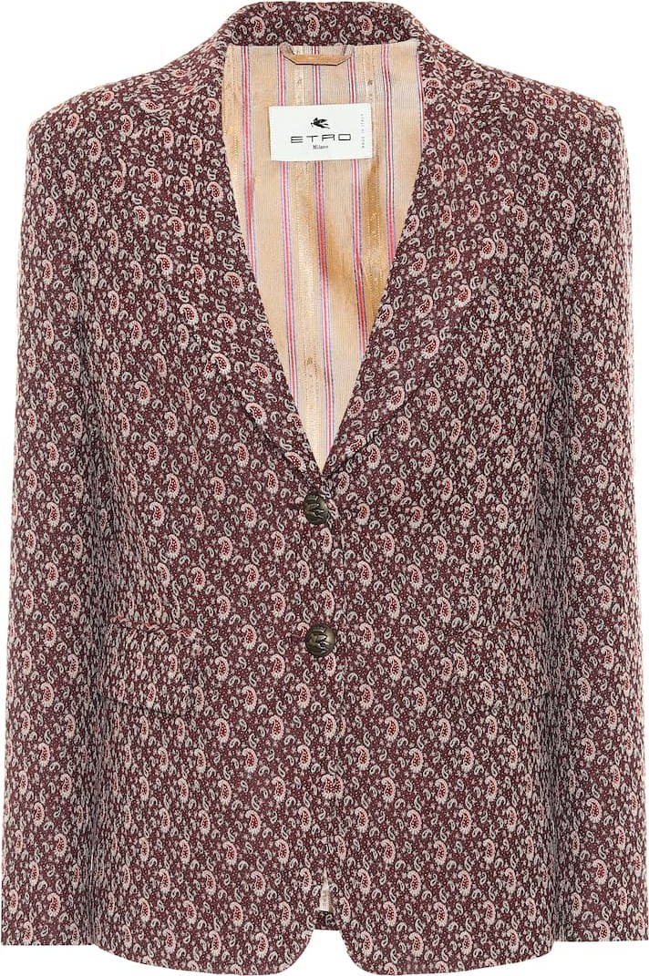 Etro Paisley jacquard blazer
