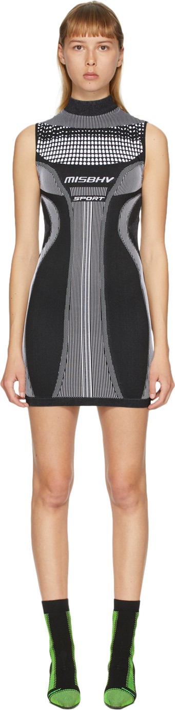 Misbhv Black & White Active Dress Misbhv Black & White Active Dress