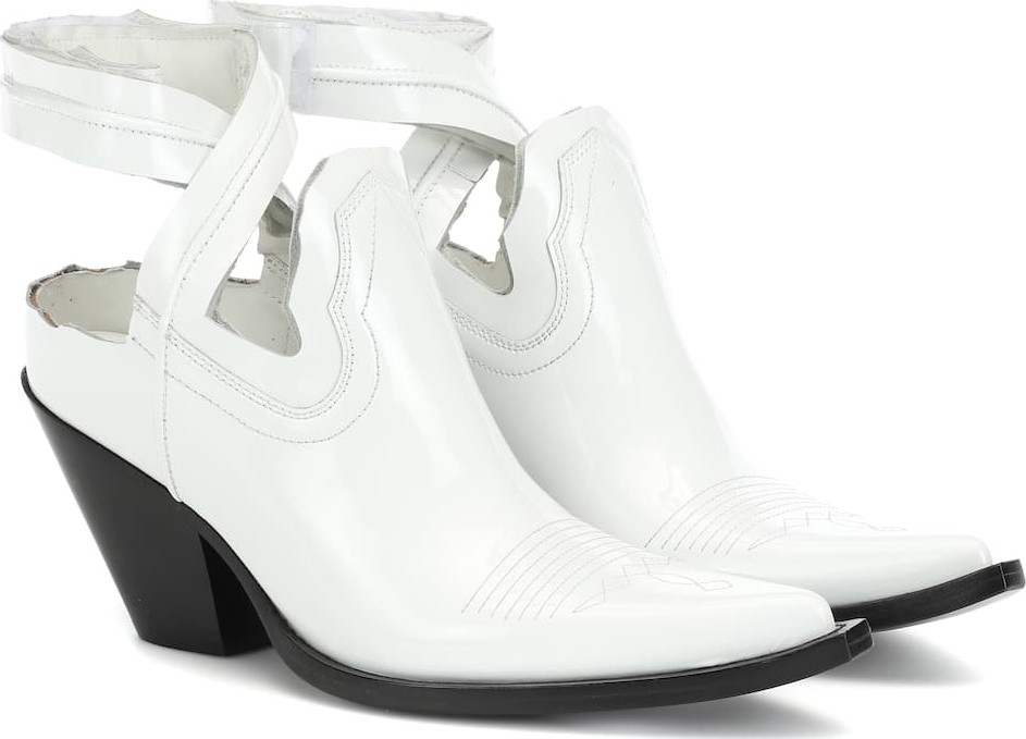 Maison Margiela Patent leather ankle boots
