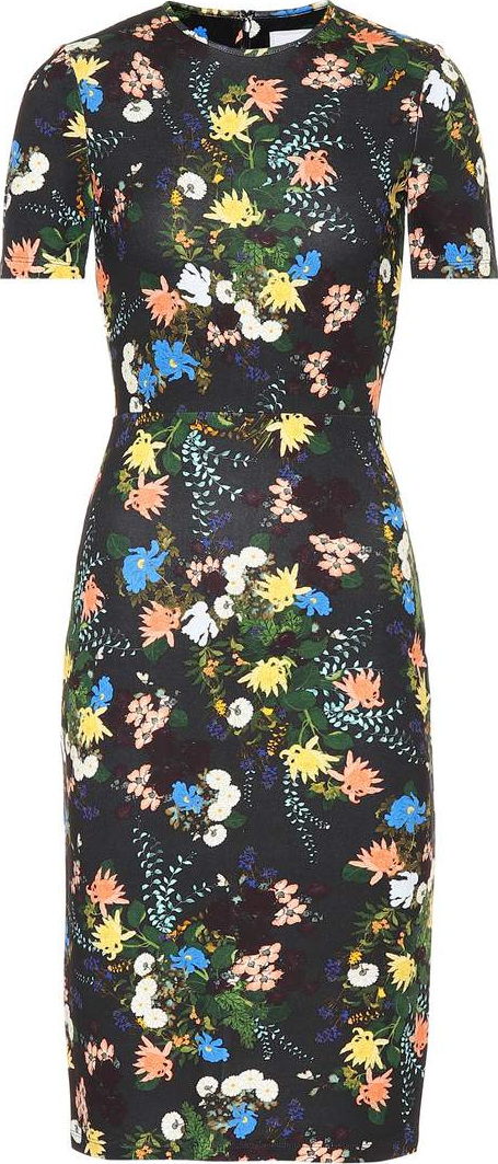 Erdem Floral-printed midi dress