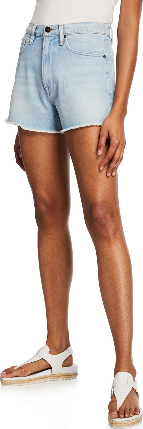 FRAME DENIM Le Vintage Denim Cutoff Shorts