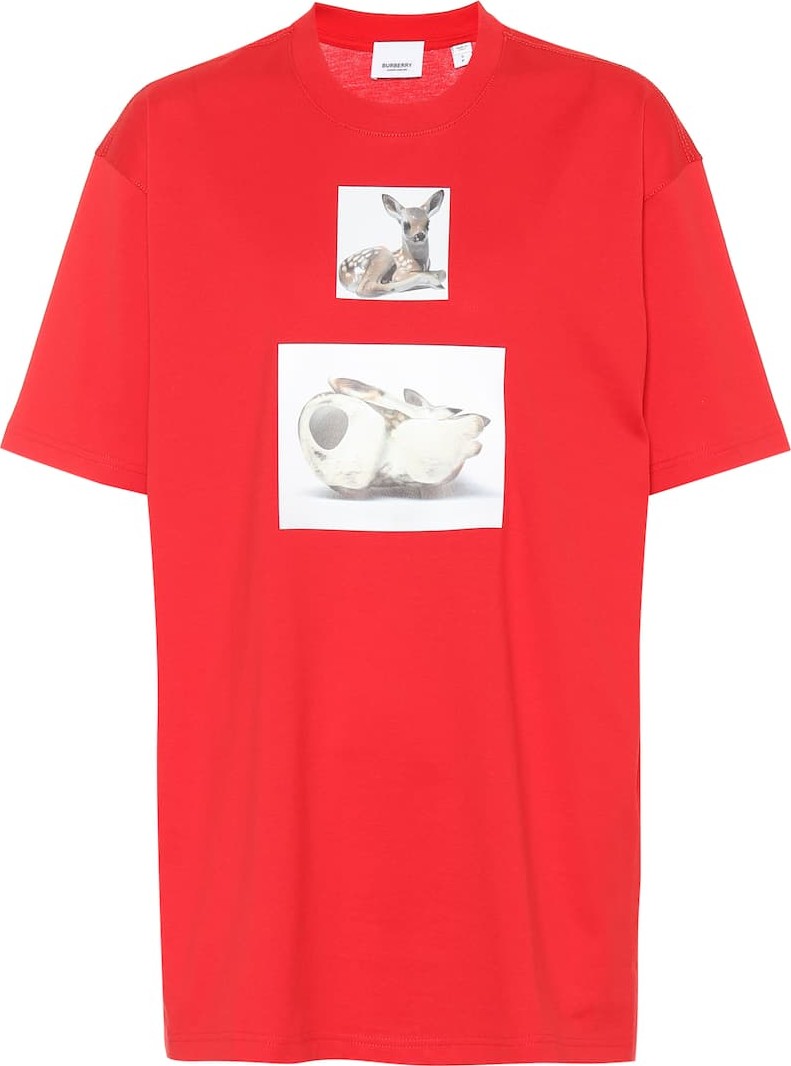 Burberry London England Printed cotton T-shirt