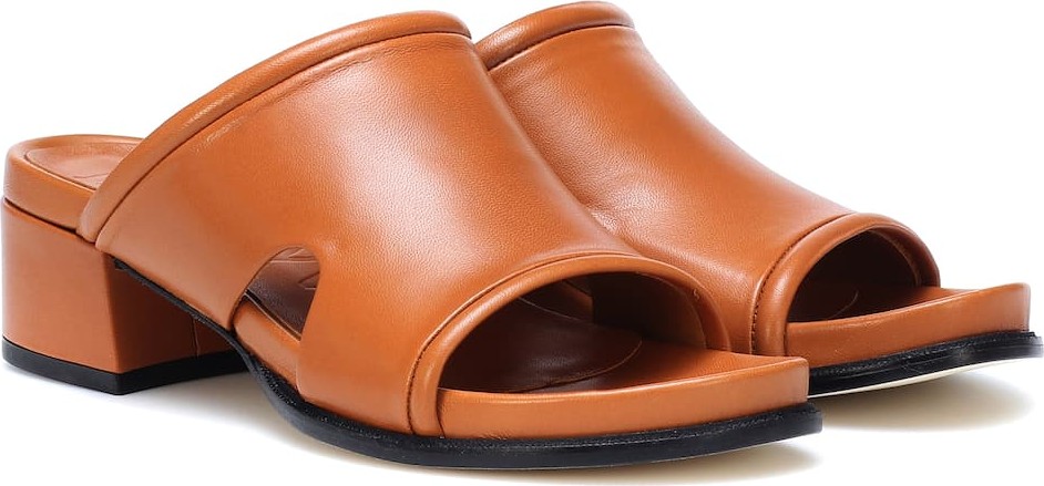 LOEWE Leather mules