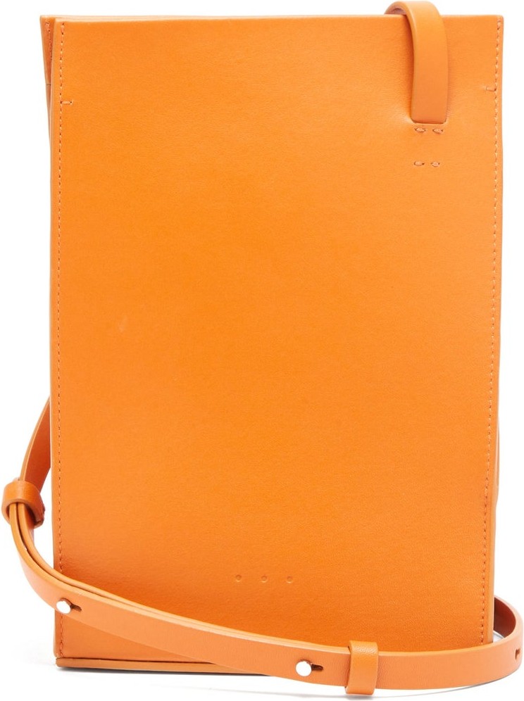 Aesther Ekme Twisted leather shoulder bag