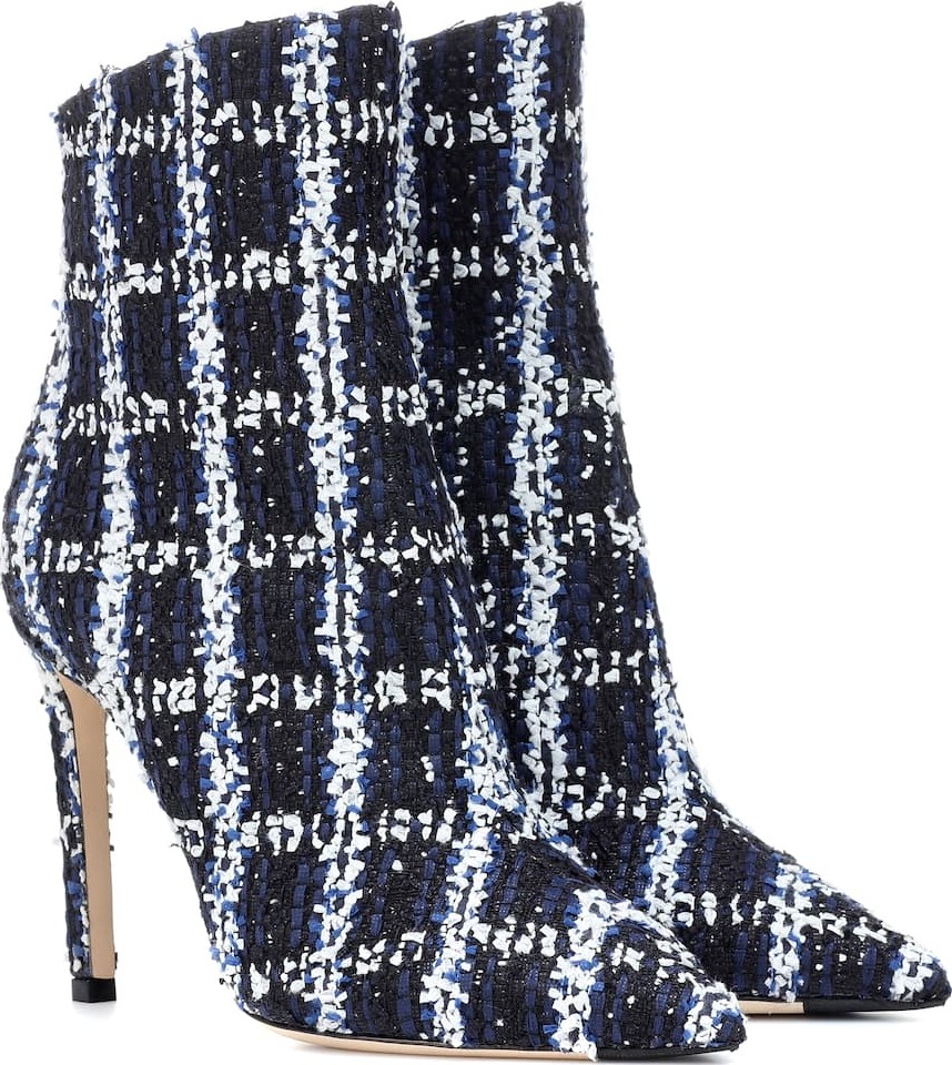 Jimmy Choo Exclusive to Mytheresa – Helaine 100 tweed ankle boots