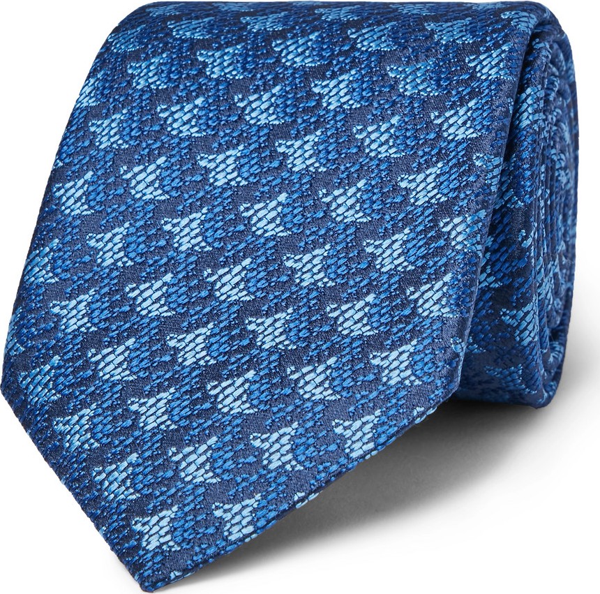 Charvet 7.5cm Silk-Jacquard Tie