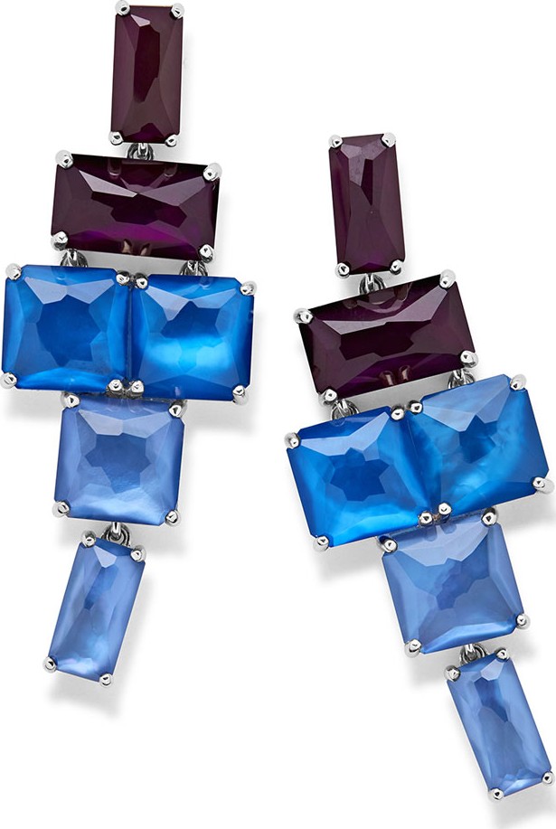 IPPOLITA Stacked Linear Post Drop Earrings