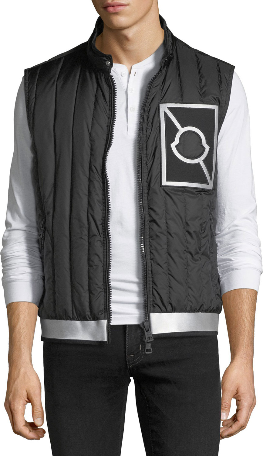 Moncler Alasia Quilted Zip-Front Gilet Vest