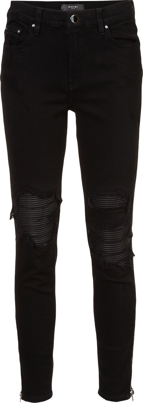 Amiri Distressed skinny jeans
