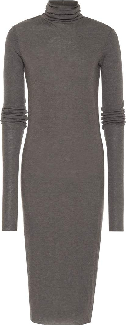 Rick Owens Lilies knit turtleneck dress