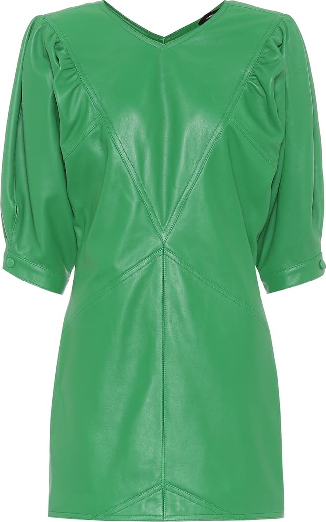 Isabel Marant Xadela leather minidress