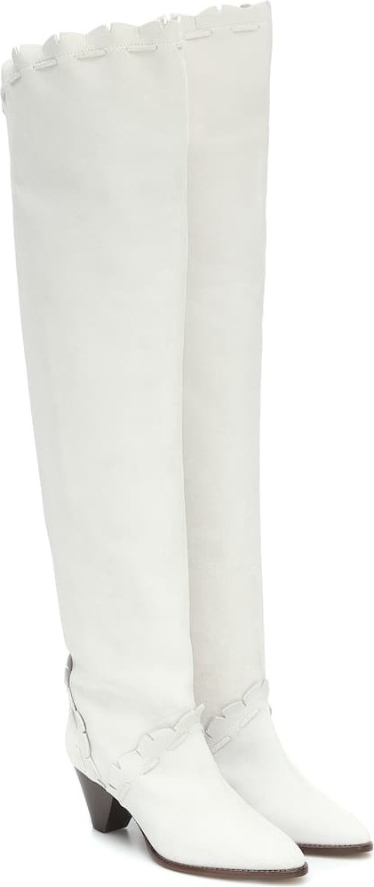 Isabel Marant Luiz suede over-the-knee boots