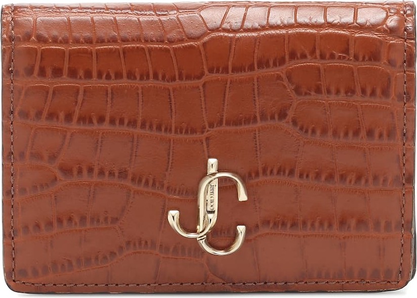 Jimmy Choo Exclusive to Mytheresa – Myah croc-effect leather wallet