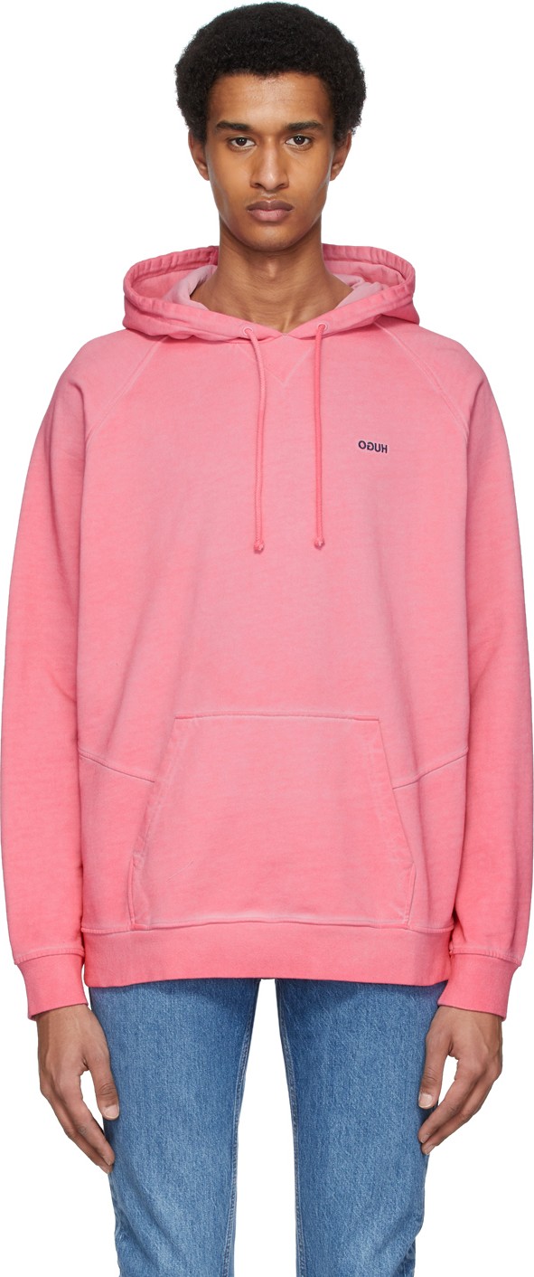 HUGO Pink Derraine Hoodie