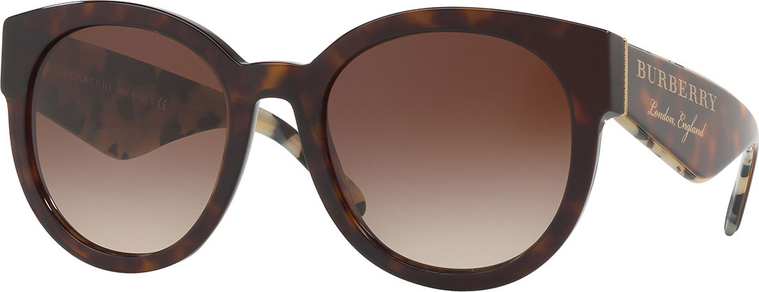 Burberry London England Round Gradient Logo Sunglasses