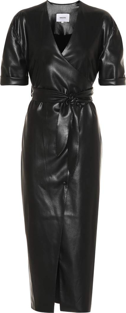 Nanushka Penelope faux leather dress