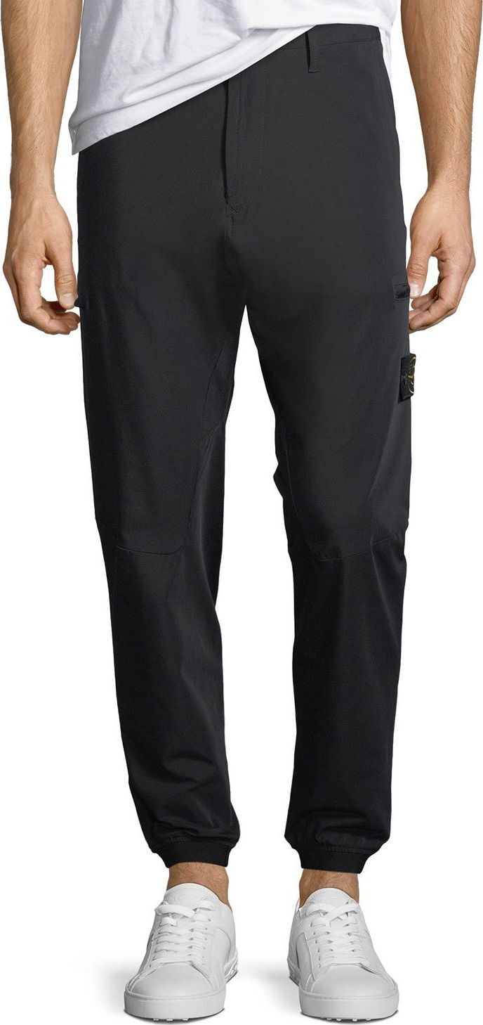 Stone Island Men's Nylon-Blend Jogger Pants
