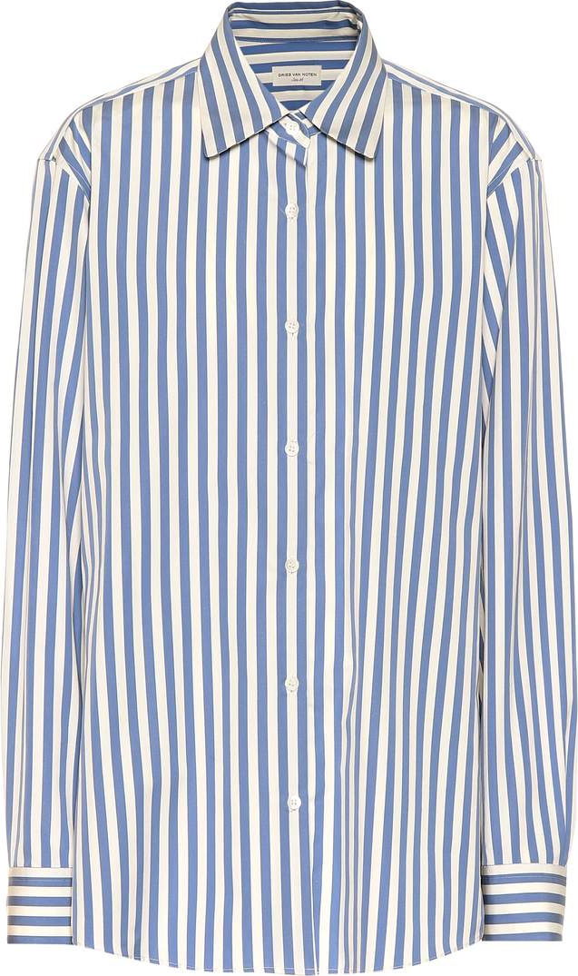 Dries Van Noten Striped cotton shirt