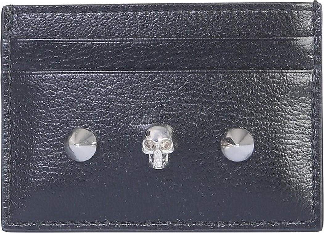 Alexander McQueen Card Holder With Skull