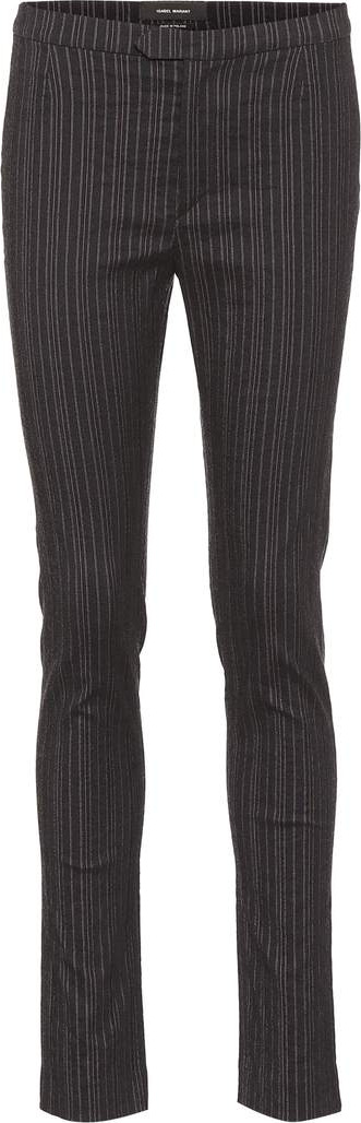 Isabel Marant Kenton striped wool-blend pants