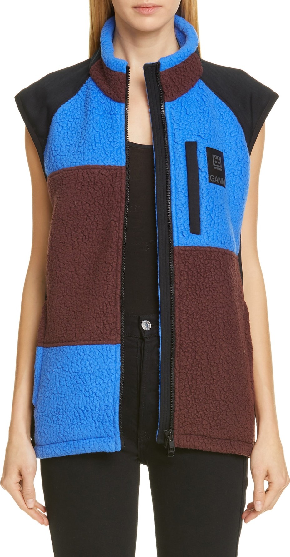 Ganni x 66°North Tindur Fleece Vest