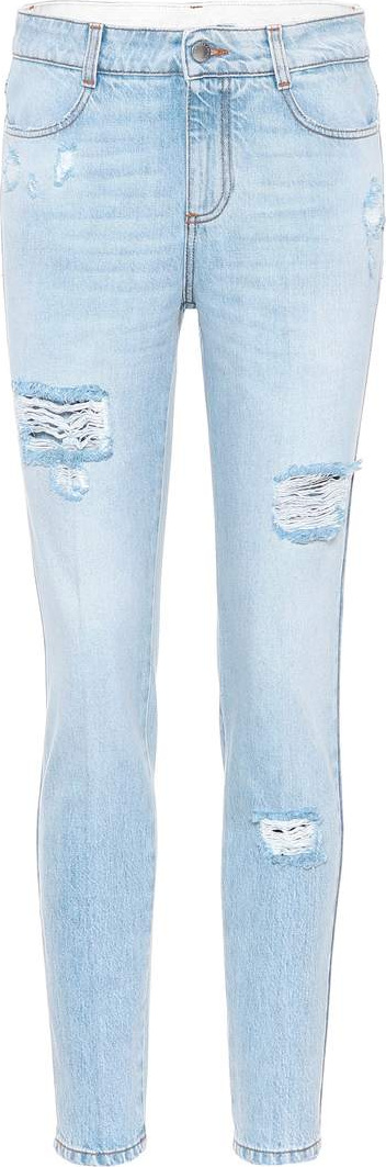 Stella McCartney Distressed skinny jeans