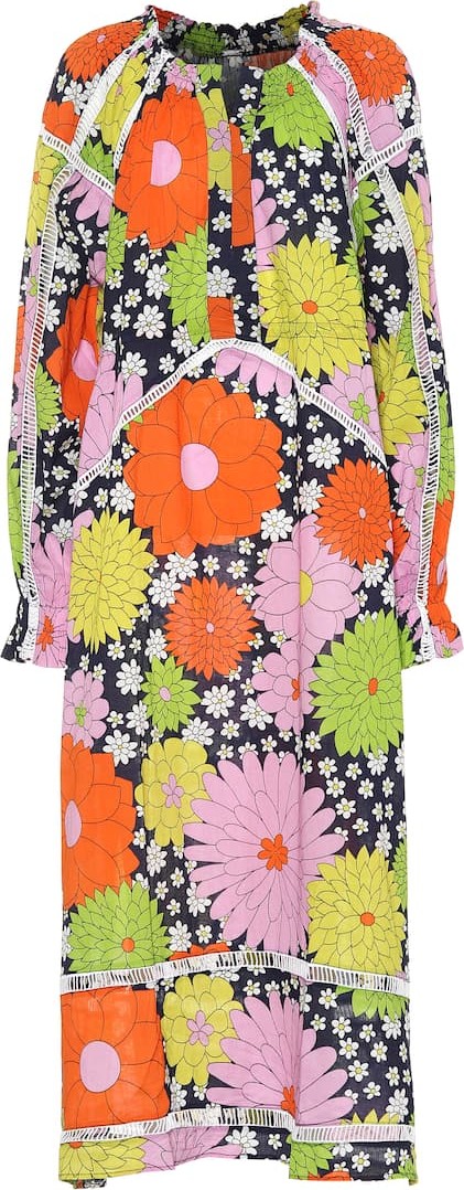 DODO BAR OR Floral cotton dress