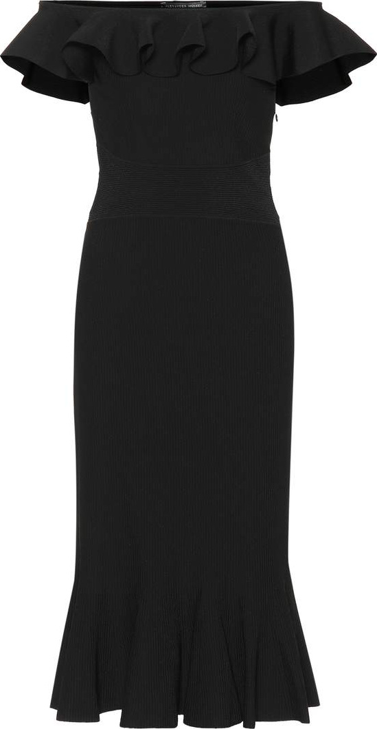Alexander McQueen Off-the-shoulder dress