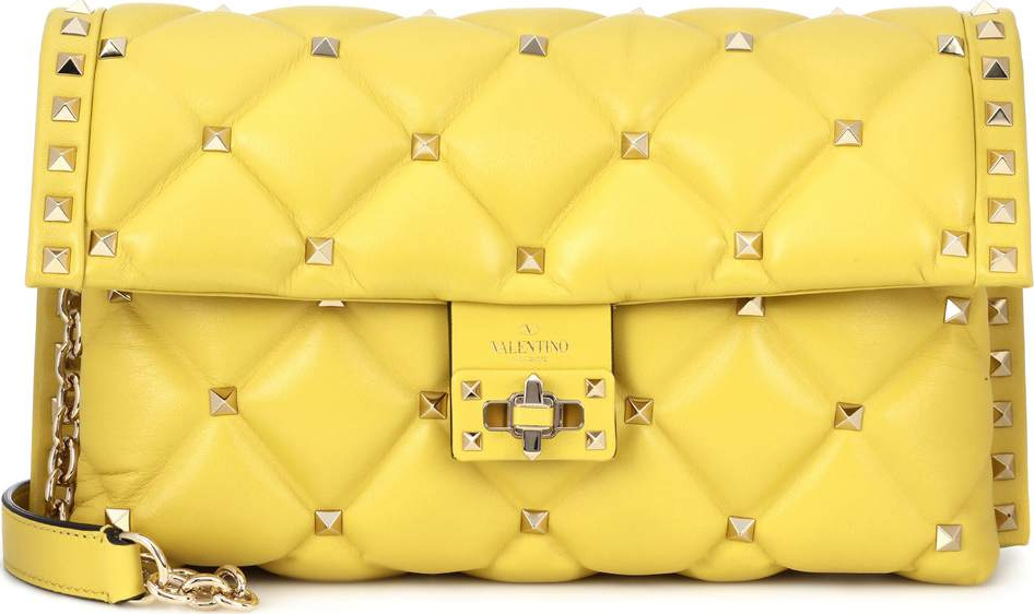 Valentino Valentino Garavani Candystud leather shoulder bag