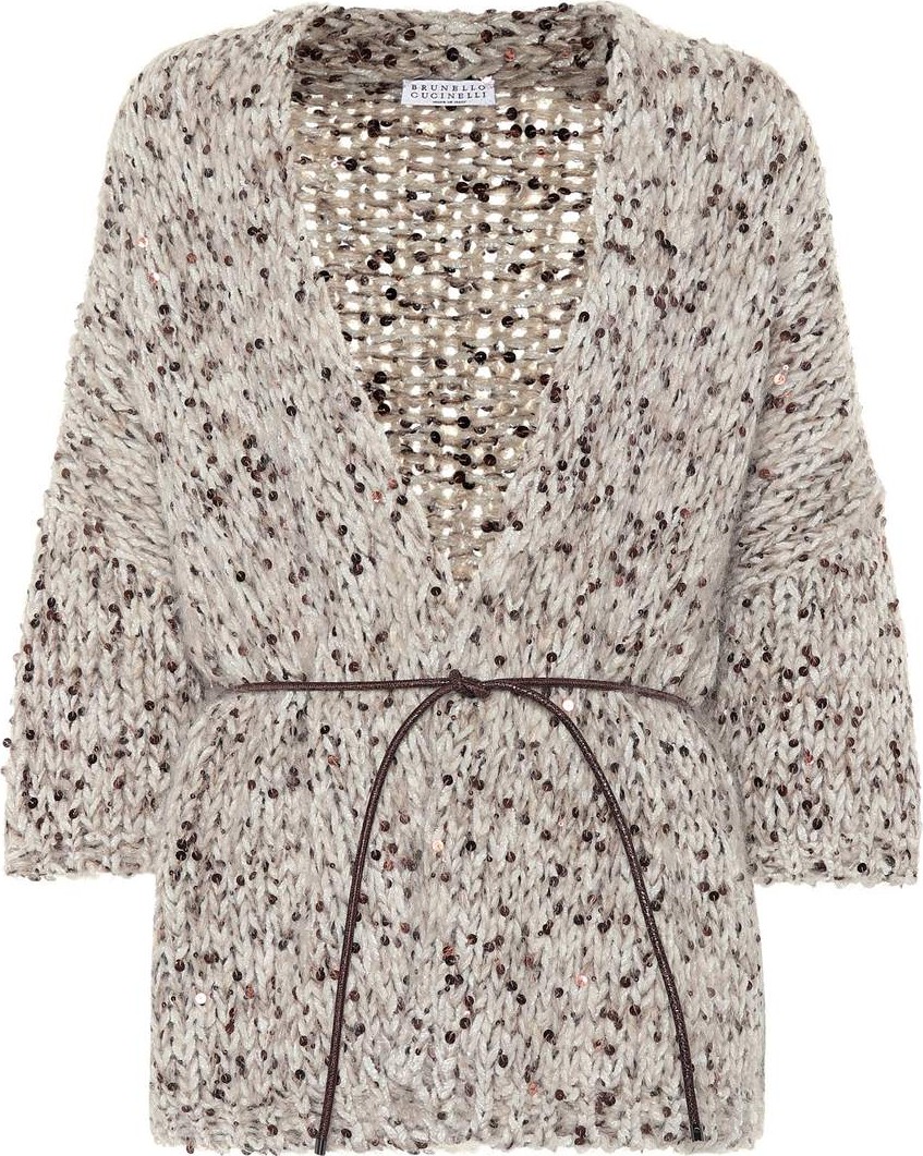 Brunello Cucinelli Mohair-blend cardigan