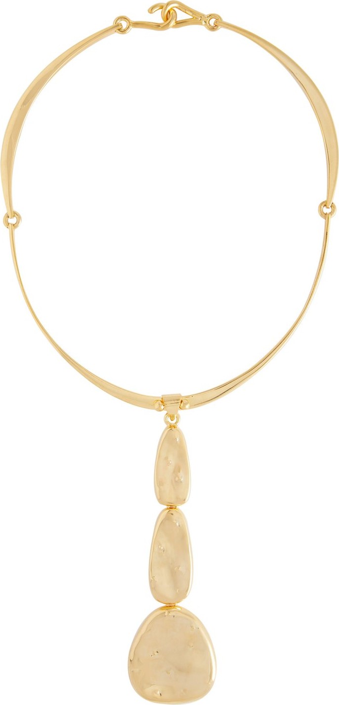Joelle Kharrat Cactus gold-plated necklace