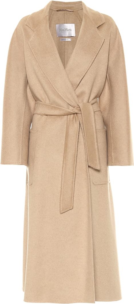 Max Mara Labbro belted cashmere coat