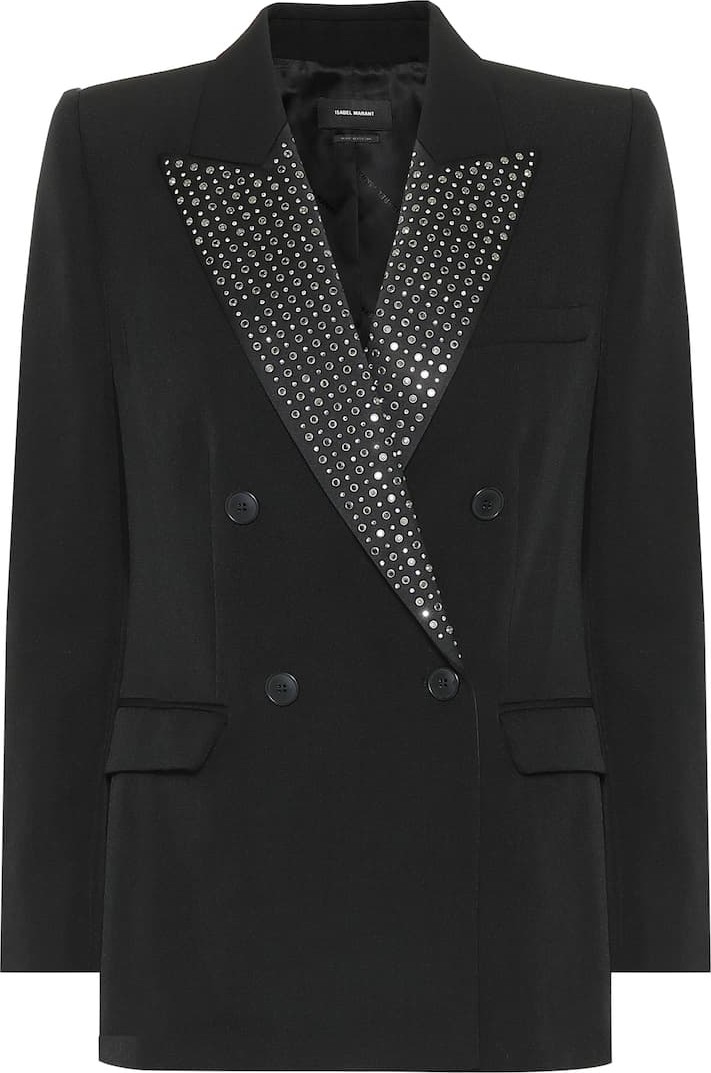 Isabel Marant Paryam embellished wool blazer