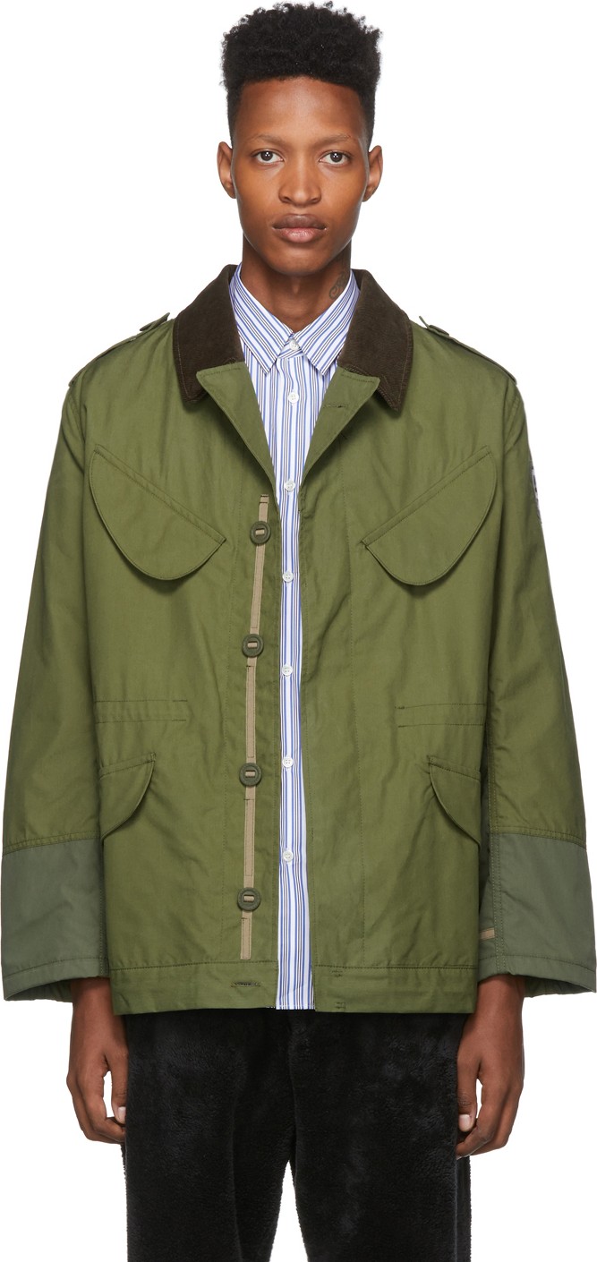 Junya Watanabe Green ArkAir Edition Canvas Jacket