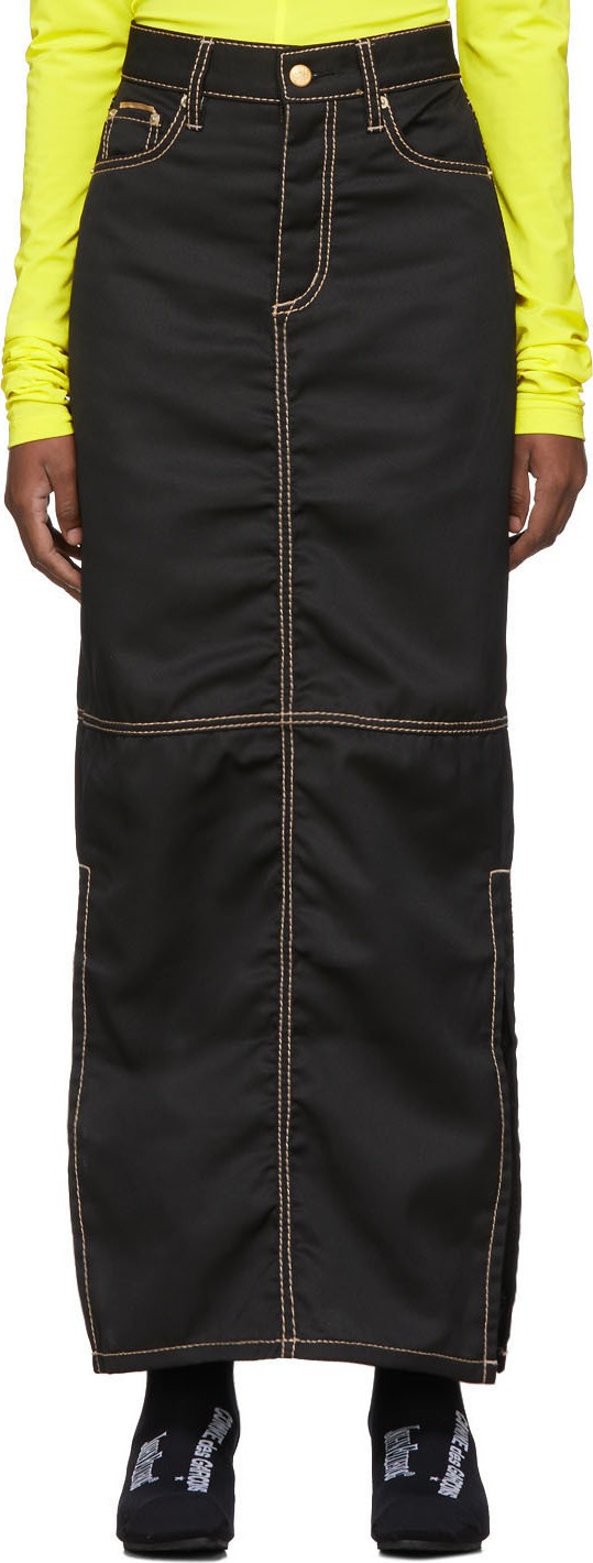 Eytys Black Vapor Cali Skirt