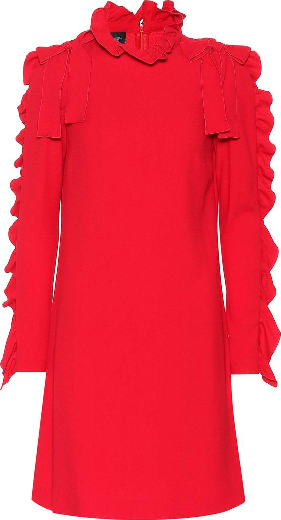 Giambattista Valli Ruffled crêpe dress
