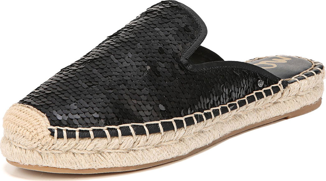 Sam Edelman Kerry Matte Sequins Espadrille Mule