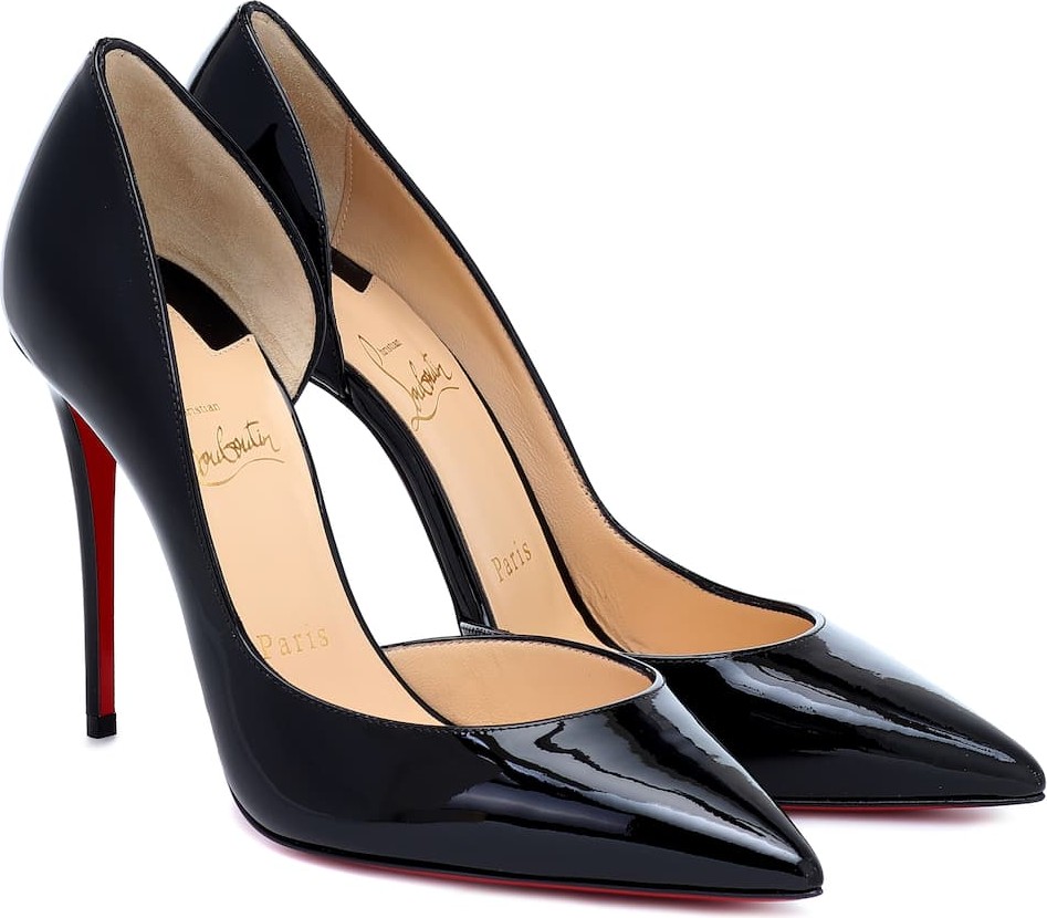 Christian Louboutin Iriza 100 patent-leather pumps