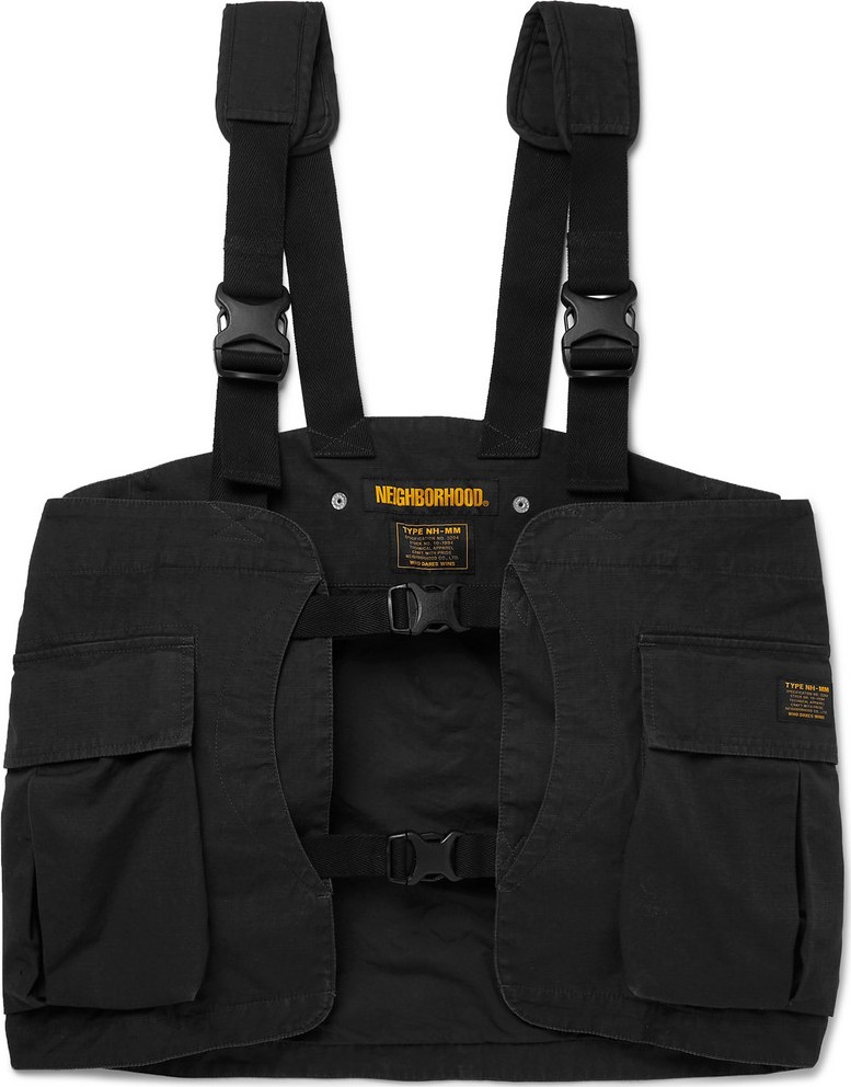 Neighborhood Cotton-Ripstop Cargo Vest